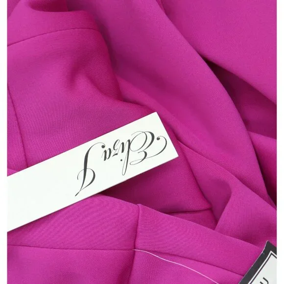 NWT Eliza J Plus Size Sleeveless V-Neck Mermaid Gown Dress Berry Purple Pink 18W